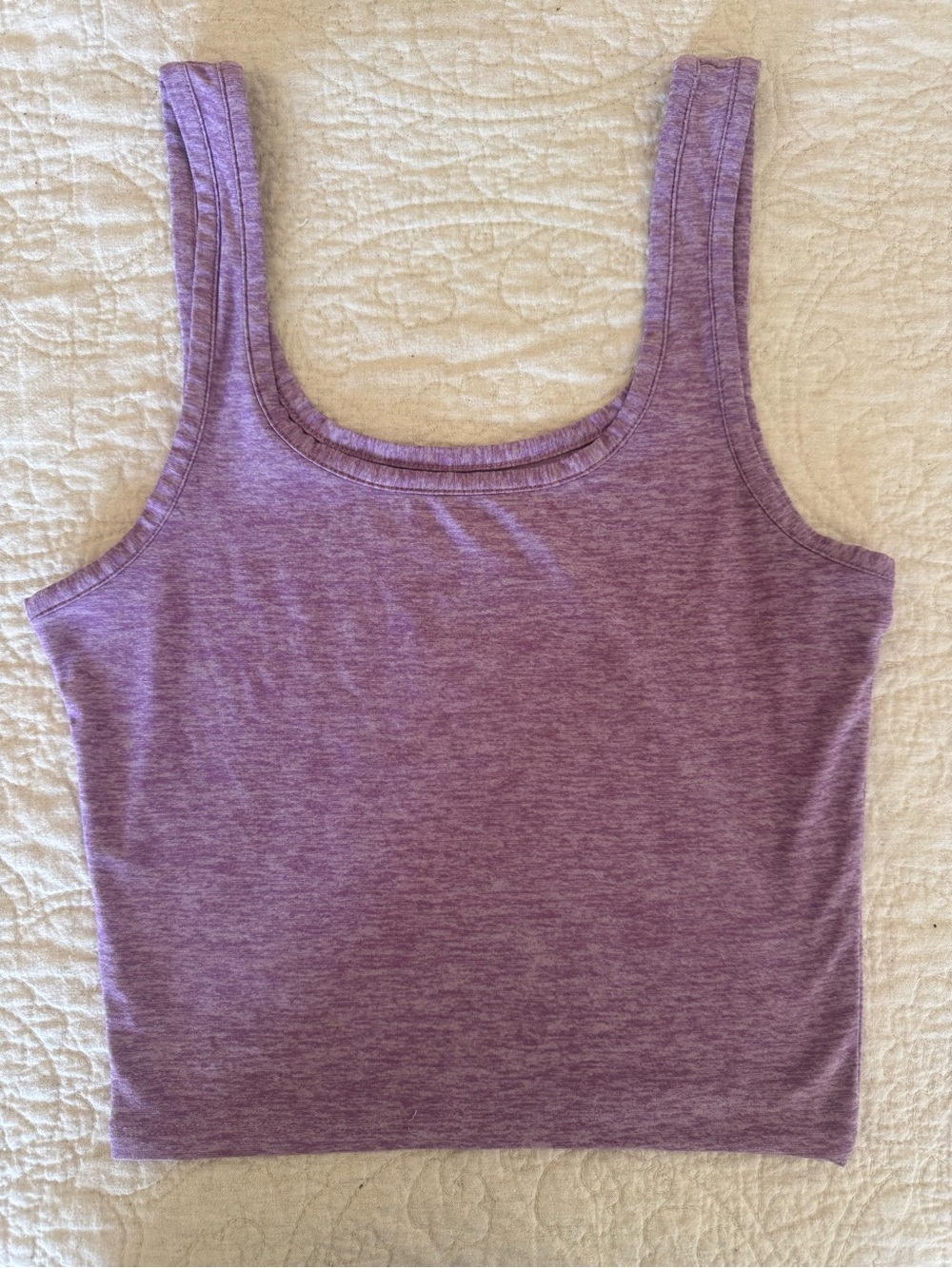 Outdoor Voices Lavender Scoop Tank Top